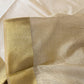 Semi tussar silk with zari border