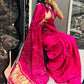 Bandhini gajji silk saree
