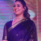 Nayanthara inspired Maheshwari silk cotton saree