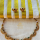 Chaand choker - green