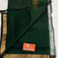 Beautiful Mangalagiri Silk cotton saree with zari checks