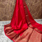 Soft Banarasi warm silk saree