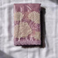 Floral appliqué embroidered shimmer saree