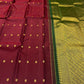 Nayanthara inspired Pure Kanchipuram silk saree with 2gm zari small buttas - Prebooking (30-45 days)