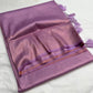 Soft kubera soft silk with copper zari