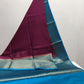 Semi Banarasi warm silk Contrast