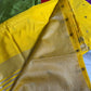 Premium semi crape Banarasi silk saree with small buttis and border