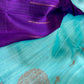 Raw Silk Saree with Banarasi weaves