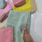 Pure tissue silk saree with handwork cutdana border and Banarasi weaving blouse