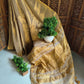 Mul cotton tissue Golden saree