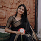 Soft Banarasi warm silk saree