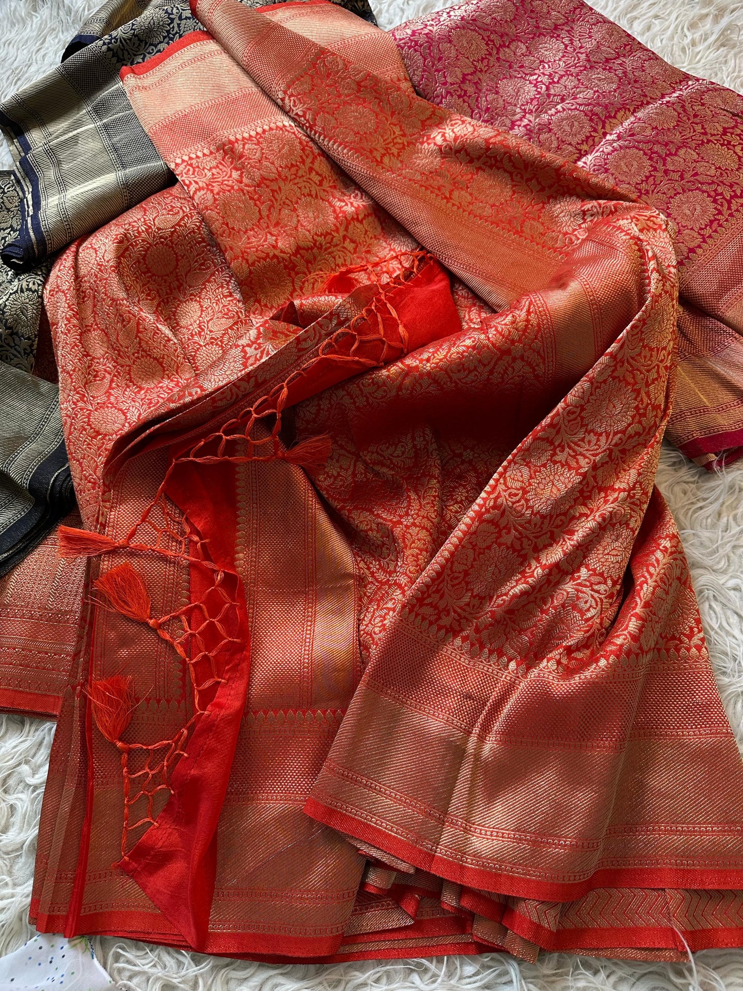 Banarasi semi katan silk