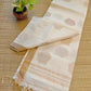 Premium kerala cotton saree with Rose motif