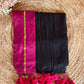 Pure authentic mul cotton saree with single zari line contrast border