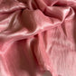 Soft tissue saree with metallic finish