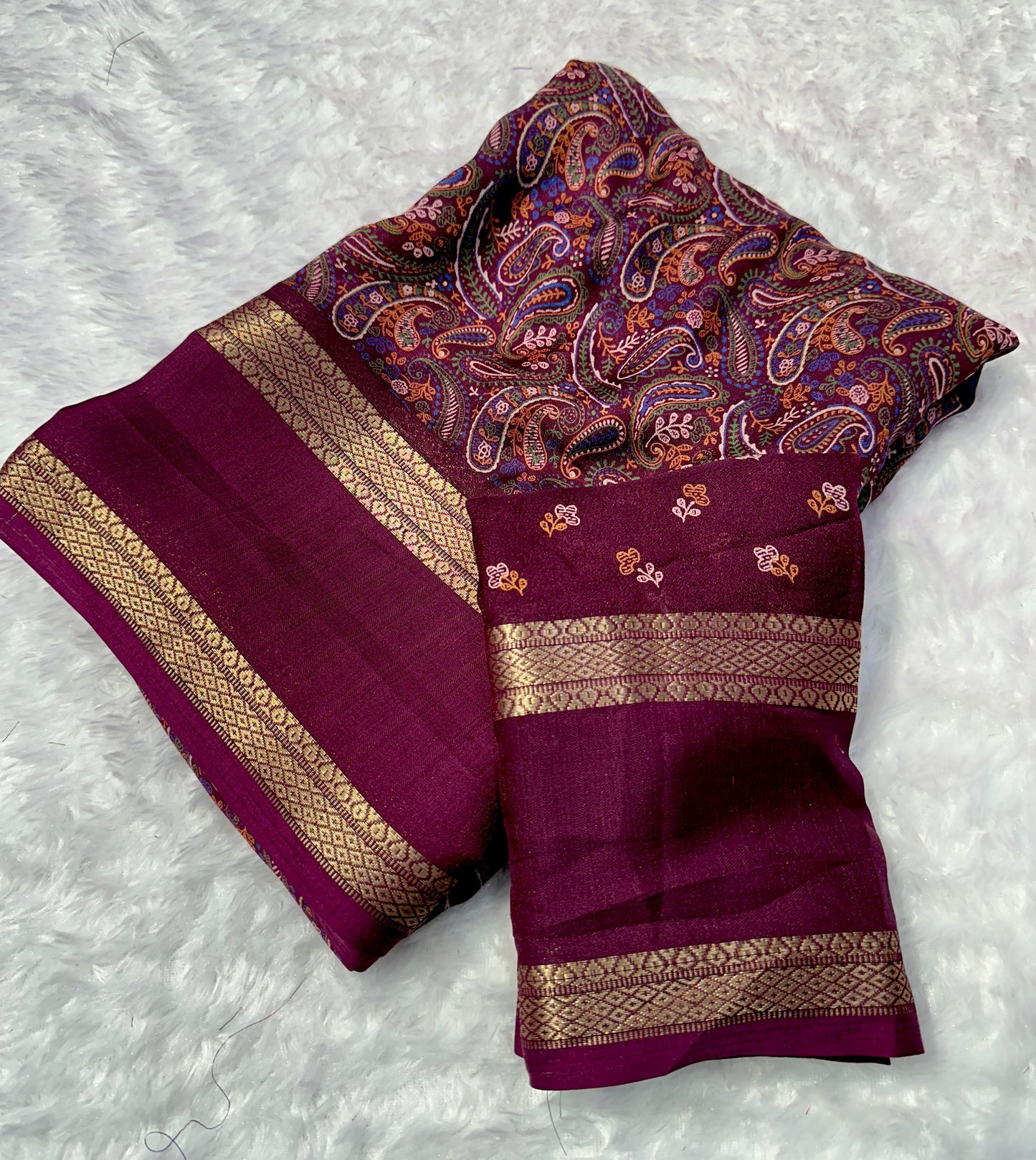 Premium georgette sarees with beautiful prints