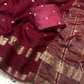 Beautiful viscose kota saree with dual jacquard border