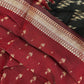 Soft ikkat printed mix cotton sarees