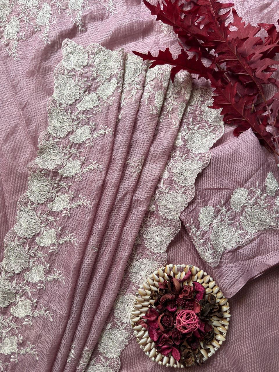 Kota floral saree