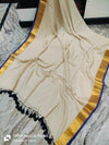 Soft Mul cotton saree - Navy Blue
