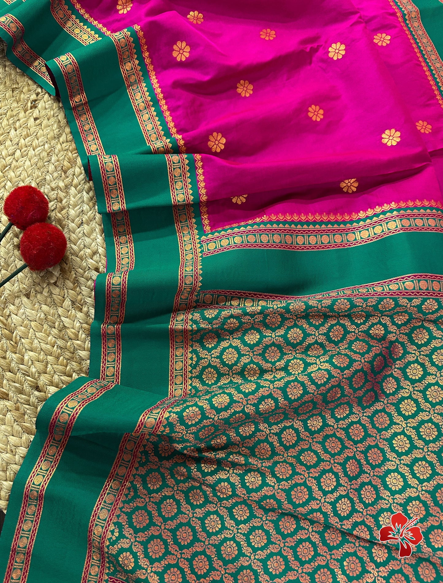 Premium kanchi semi silk saree