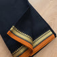 Beautiful soft Narayanpet Saree- black