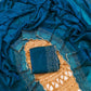 Premium space silk saree with cutdana work