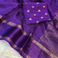 Beautiful soft viscous Russian silk saree with satin border (Prebooking)