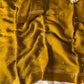 Viscous georgette with satin borders and round sequins buttas