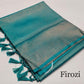 Soft kubera soft silk with copper zari