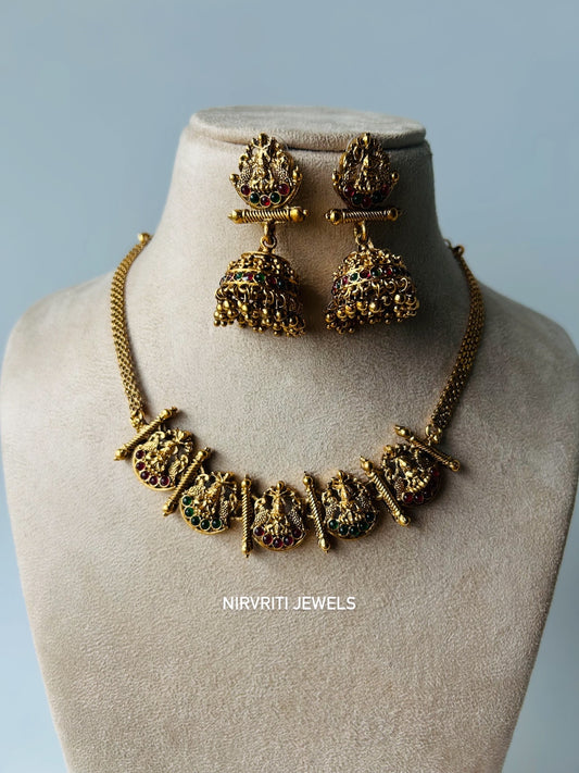 Lakshmi choker - mix