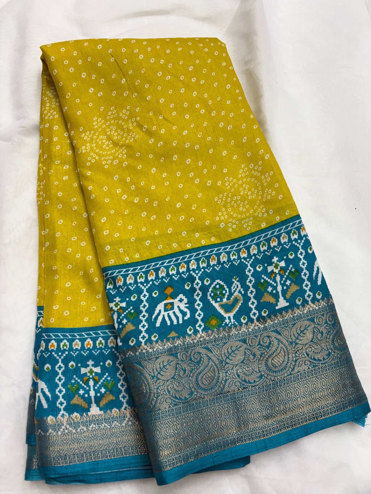 Soft dola silk saree