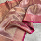 Semi banarasi tissue saree