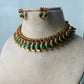 Beautiful mango palakka necklace- green