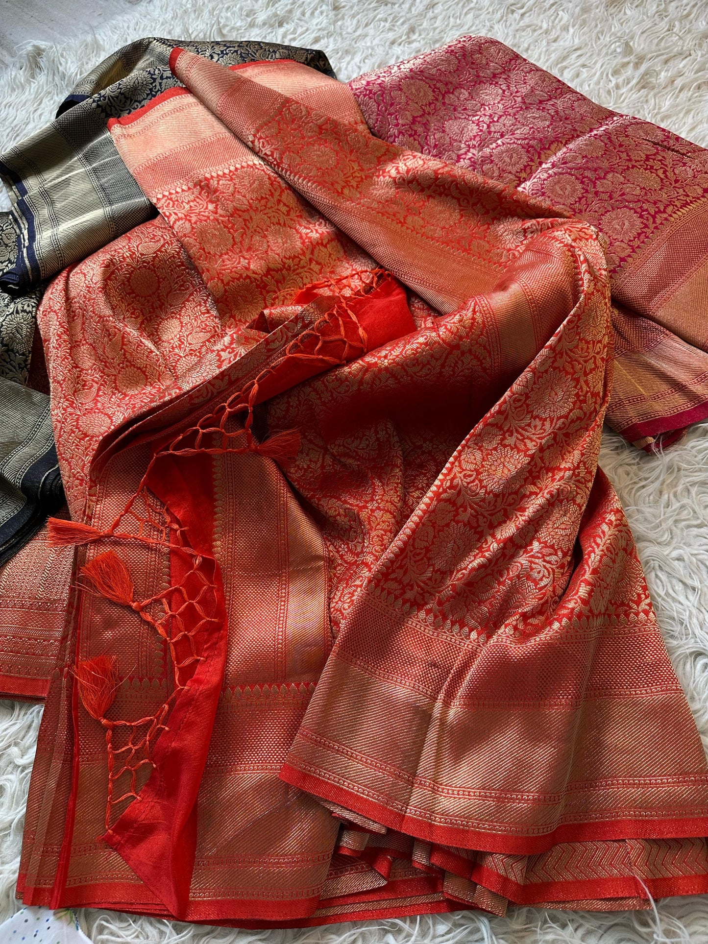 Banarasi semi katan silk