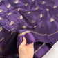 Beautiful khadi viscous silk - deer design