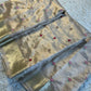 Beautiful semi Banarasi tissue silk embroidered saree