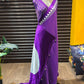 Semi gajji silk saree with running blouse