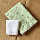 Soft kota saree with small floral butta embroidered body and lace border..
