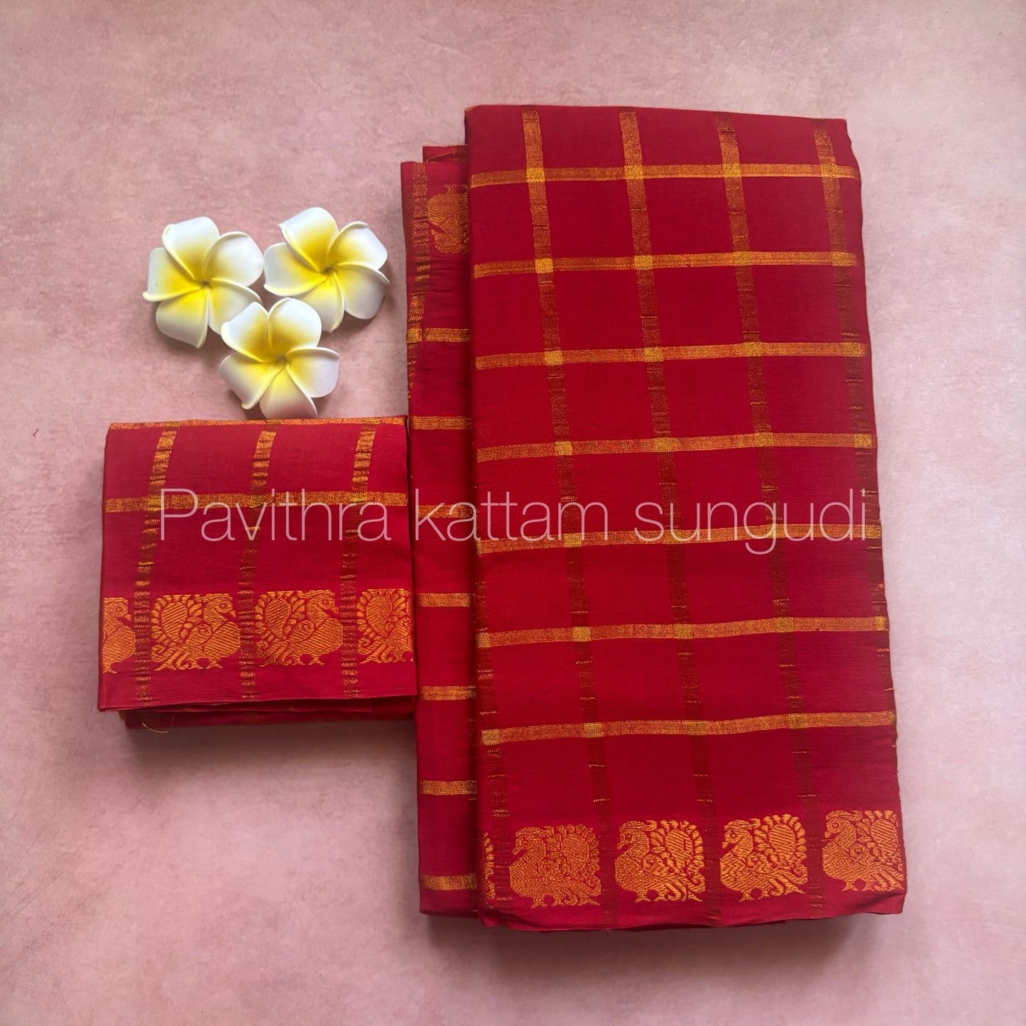 Sungudi cotton - Pavithra kattam