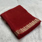 Premium viscous crushed chinon silk with lurex zari lines - 2