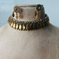 Beautiful ilakkathali choker - white