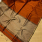Pure Maheshwari Silk cotton with small border