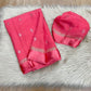 Viscous georgette with sequins buttas