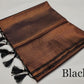 Soft kubera soft silk with copper zari