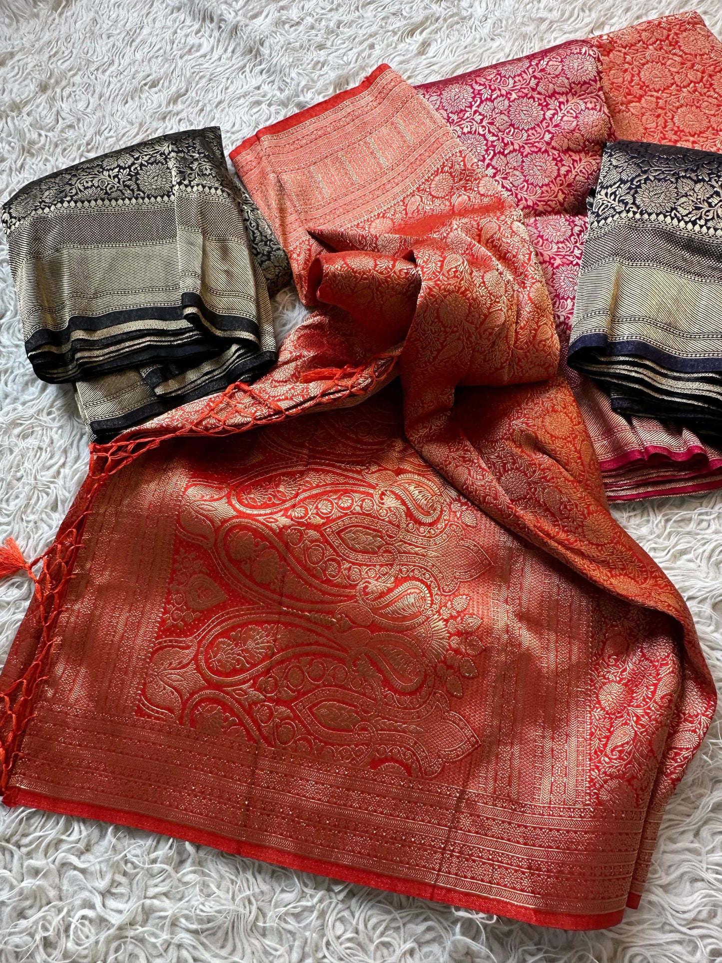 Banarasi semi katan silk