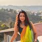 Soft and authentic Mul cotton saree - Multicolor