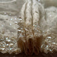 Pure tissue silk saree with pearl sequins handwork