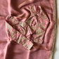 Soft Tissue silk with sequins work