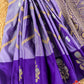 Premium semi soft silk saree with zig zag design weaves
